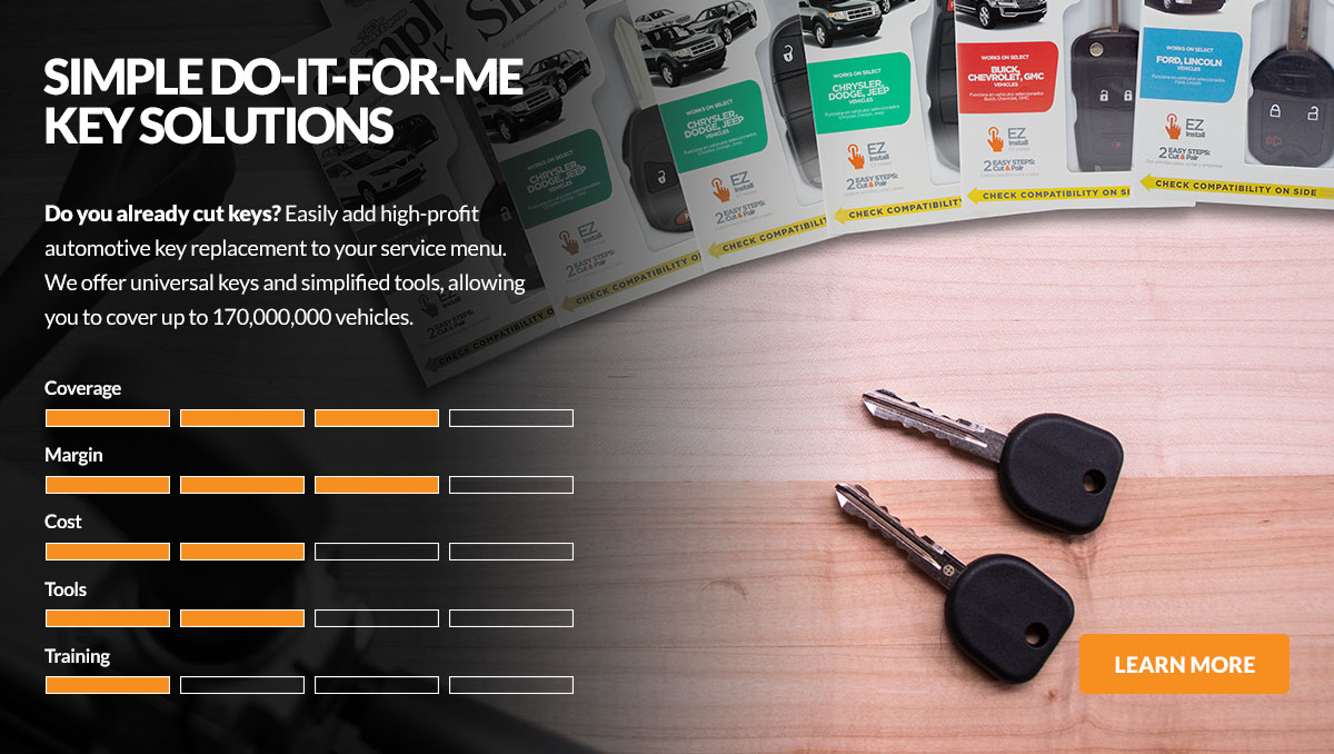 Simple Do-it-for-me all-in-one Car Key Products