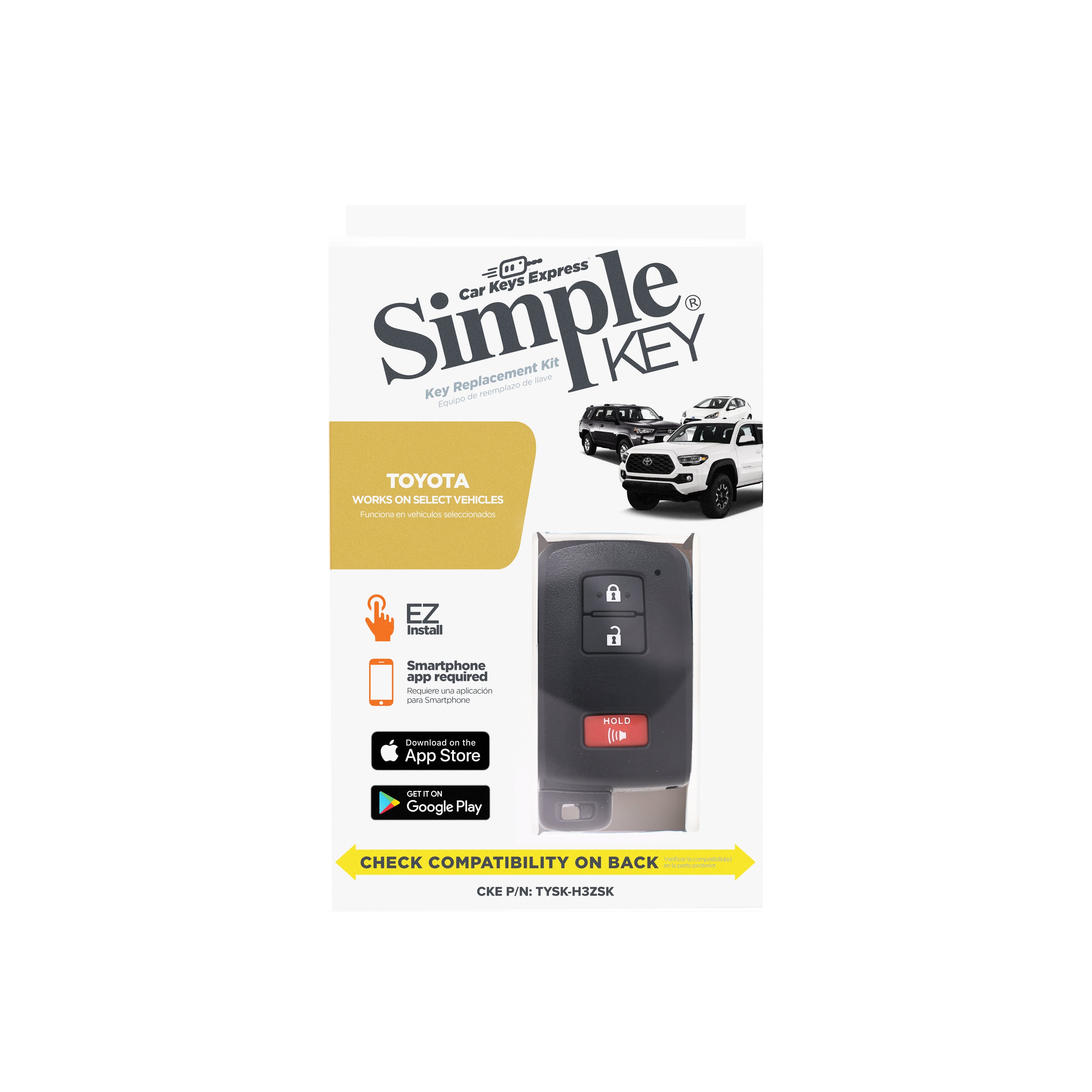 TYSK-H3ZSK Simple Key